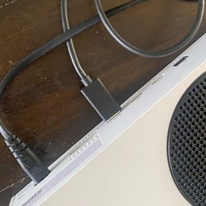 Xbox series s with controller.